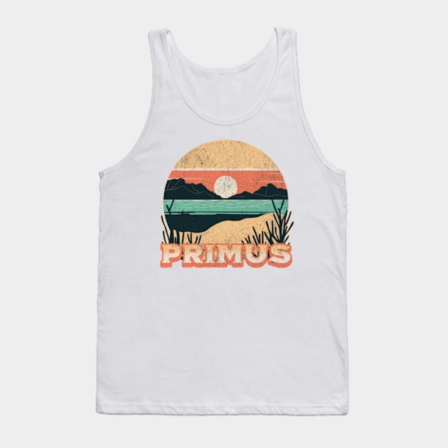 PRIMUS PARADISE BAND Tank Top by Elaia Loelya Art